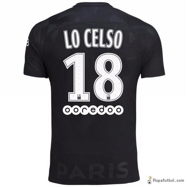 Camiseta Paris Saint Germain Replica Tercera Ropa Lo Celso 2017/18